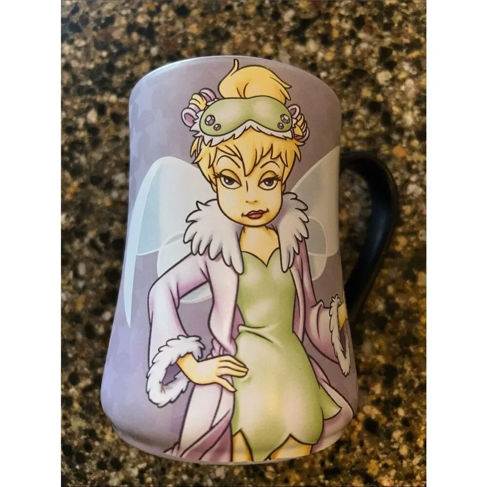 NEW Disney Parks Exclusive Tinkerbell Mornings Aren’t Magical Coffee Cup
